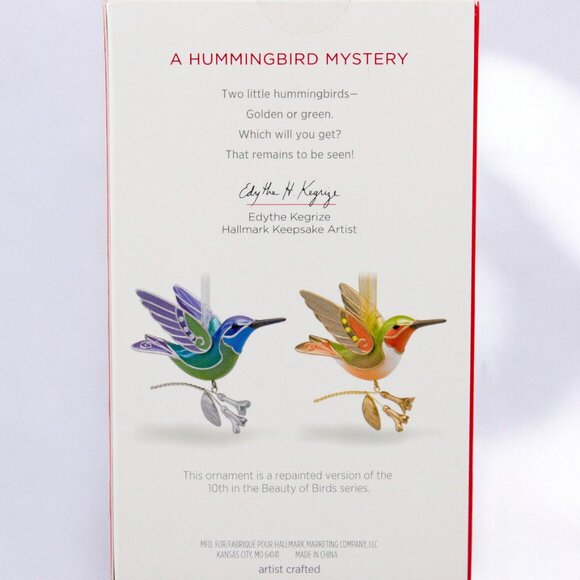 Hallmark 2018 Birds of Beauty Hummingbird Surprise. NIB. - Picture 3 of 11